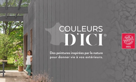 La gamme Couleurs d'ICI® est "Elu Produit de l'Année"